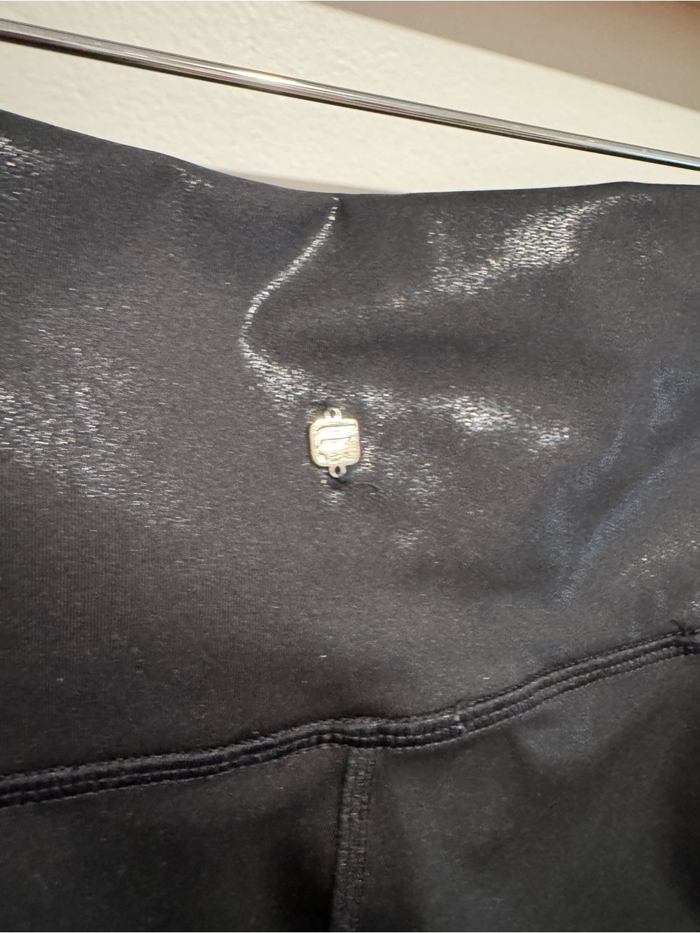 Fabletics Sleek Black High-Waist Leggings - Picture 6 of 6